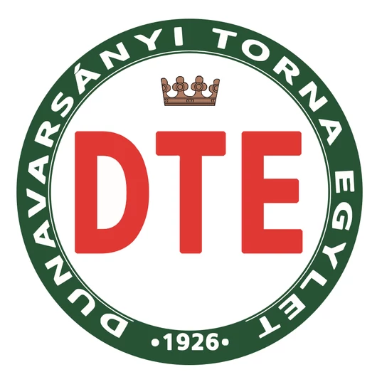 DTE foci logó + felirat