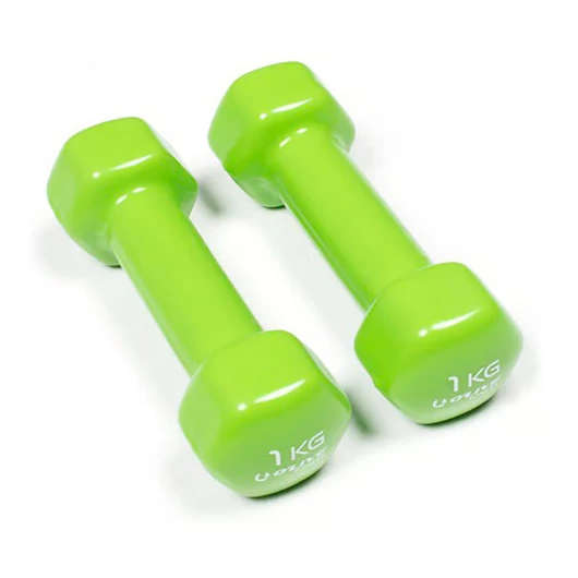 olive-vinyl-dumbells-1-kg